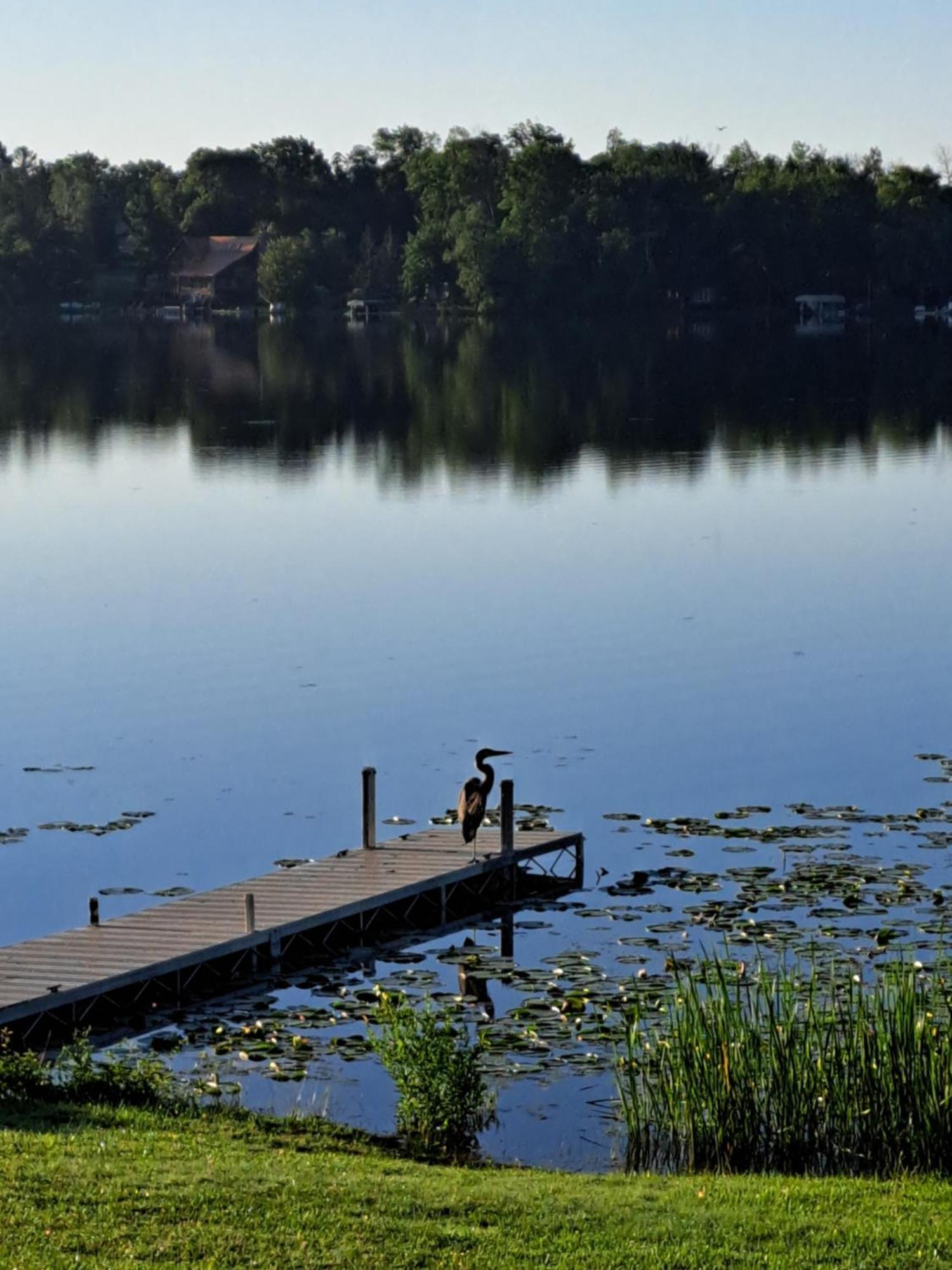 Вилла Kettle Moraine Lake House Campbellsport Экстерьер фото